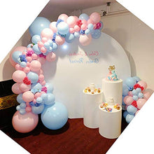Load image into Gallery viewer, Blue Pink Balloons Garland Arch Kit, 16Ft Long Baby 110pcs Pink and Baby Blue Balloons for Gender Reveal Party, He or She Gender Reveal, Boy or Girl Party Baby Shower Party Decorations.