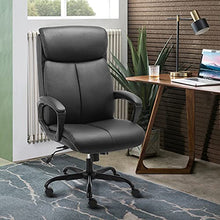 Load image into Gallery viewer, BASETBL Executive Office Chair, Ergonomic Computer Desk Chair, Padded Comfy Gaming Chair, Manager Work PC Chair with Lumbar Support PU Leather, Max Capacity 308lbs