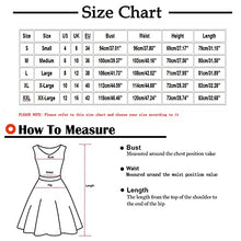 Load image into Gallery viewer, AMhomely Women Dresses Clearance Ladies Fashion O-Neck Sexy Sleeveless Cute Cartoon Print Hem Loose Beach Dress UK Size Purple