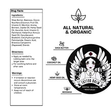 Load image into Gallery viewer, Base Labs Tattoo Balm | Organic Tattoo AfterCare Cream | Healing & Moisturizing Ointment For Old & New Tattoos | Petroleum-Free Non-Greasy Cream | Soothing Anti-Itch and Post Tattoo Balm | 100 ml