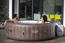 Load image into Gallery viewer, Lay-Z-Spa St Moritz Hot Tub, 180 AirJet Massage System Rattan Design Inflatable Spa with Freeze Shield Year Round Technology, 5-7 Person spa design interiors