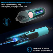 Load image into Gallery viewer, Electric Cordless Screwdriver Set Kiprim 4V Rechargeable Adjustable Torque Electric Screwdriver Gun with 33 Magnetic Bits Set (2 Drill Bits Included),Dual Flashlights,Carrying Box,Type C Cable