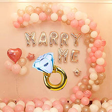 Load image into Gallery viewer, JeVenis 12 PCS Silver Will you marry me Balloons Marry Me Balloons Marriage Proposal Ideas Wedding Proposal Decorations Decor