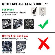 Load image into Gallery viewer, GOLDEN FIELD STAR M.2 2280 SSD Heatsink 5V 3 Pin Addressable RGB (ARGB) Aluminum NGFF NVME Cooler