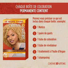 Load image into Gallery viewer, Creme of Nature hair colour, exotic shine colour ginger blonde 10.01