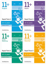 Load image into Gallery viewer, 11+ English, Maths, Non-verbal Reasoning, Verbal Reasoning: Rapid Tests Bundle for GL and CEM: Year 6, Ages 10-11