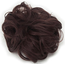 Load image into Gallery viewer, FLORATA Updo Hairpiece Curly Messy Hair Bun Extensions Donut Chignons Hair Extension Hair Scrunchie Scrunchy Up Do Ponytail Extension Hair Piece Wig