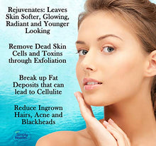 Load image into Gallery viewer, Simply Heaven Dry Skin Body Brush with Natural Bristles, Remove Dead Skin Cells and Toxins, Stimulate Blood Circulation, Improve Lymphatics, Exfoliate, Dry Brushing Cellulite Wet Dry Brush Treatment