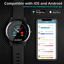 Load image into Gallery viewer, Smart Watch ECG Unisex – Audar E1 – Fitness Tracker with Heart Rate, Blood Pressure, Sleep Monitor, IP67 Waterproof, Large screen, Text & Call, Compatible with Android Iphone, for Men & Women - Black