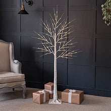 Load image into Gallery viewer, CHRISTOW White Birch Christmas Tree Pre Lit LED Twig Decoration Indoor Outdoor (5ft)