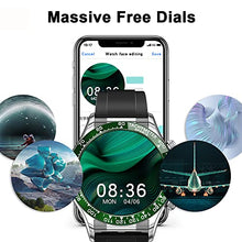 Load image into Gallery viewer, Smart Watch for Men Full Touchscreen GPS Tracking Bluetooth Call Dial Waterproof Fitness Watches Heart Rate Blood Pressure Blood Oxygen Sleep Monitor Activity Tracker Calories Steps for Android iOS