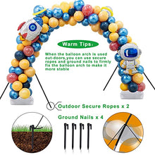 Load image into Gallery viewer, Eirdary Balloon Arch Stand with 100 Pcs Balloons,10 Ft Adjustable Balloon Arch Kit for Wedding Birthday Party Decorations
