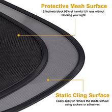 Load image into Gallery viewer, ADORIC Car Window Shades 3Pack for Baby, Car Sun Shades for Kids Car Window Blinds, 51 * 31 CM Suitable for Most Vehicles - Protects Baby/Kids/Pets/Adults Blocks UV Rays