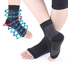 Load image into Gallery viewer, Dr Sock Soothers Socks, Casiz Sprained Compression Support Sleeve for Injury Recovery, Joint Pain, Eases Swelling, Heel Spurs, Achilles Tendon