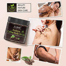 Load image into Gallery viewer, Natural Coffee Scrub with Organic Coffee Body Scrub, Best Acne, Anti Cellulite and Stretch Mark treatment, Spider Vein Therapy for Varicose Veins & Eczema