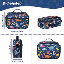 Load image into Gallery viewer, Momcozy Lunch Bag for Kids & Adult, Dinosaur Insulated Lunch Box Snack Box with Strap for Boys & Girls, Child Thermal Tote Cooler Bag Portable Leak Proof for School Picnic Outdoor or Work