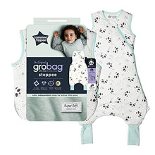 Load image into Gallery viewer, Tommee Tippee Baby Sleep Bag with Legs, The Original Grobag Steppee, Baby Romper Suit, Soft Cotton-Rich Fabric, 6-18m, 1.0 TOG, Little Pip Marl