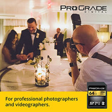 Load image into Gallery viewer, SD UHS-II 64GB Card V60 –Up to 130MB/s Write Speed and 250 MB/s Read Speed | For Professional Vloggers, Filmmakers, Photographers & Content Curators – By Prograde Digital