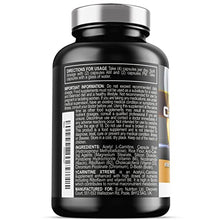 Load image into Gallery viewer, Acetyl L Carnitine Capsules - 2000mg Acetyl L-Carnitine x 30 Servings - Carnitine Plus 6 Added Nutrients (120 Vegetarian Capsules)