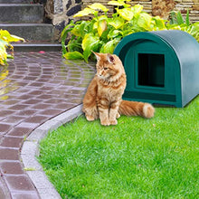 Load image into Gallery viewer, Mr Snugs Cat Den – waterproof outdoor cat house UK 2025