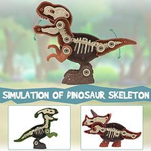 Load image into Gallery viewer, Dinosaur Toys for Kids 3-5 Year Old, Take Apart Dinosaur Toys with Dinosaur Skeleton, STEM Construction Educational Toys for Boys and Girls with Electric Drill, Birthday Dinosaur Gifts