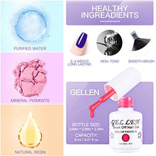 Load image into Gallery viewer, Gellen Candy Colour Gel Polish Kit - Girl Series Sweet Fresh Tones, Spring Summer Nail Art Gel Polish - Popular Home/Salon Gel Manicure Set