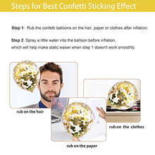 Load image into Gallery viewer, Birthday Decorations for Men, Birthday Party Decorations for Him Her, Happy Birthday Banner, Black Gold Birthday Decor Set for Men Women Girls Boys 21st 30th 40th 50th Birthday Party Supplies