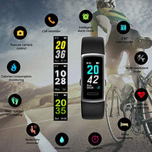 Load image into Gallery viewer, TEMINICE High-End Fitness Trackers HR, Activity Trackers Health Exercise Watch with Heart Rate and Sleep Monitor, Smart Band Calorie Counter, Step Counter, Pedometer Walking for Men & Women (Black)