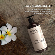 Load image into Gallery viewer, Kaizen Anti Cellulite Oil - Great Cellulite Remover & Stretch Mark Oil, Contains: Almond oil, Grapefruit Oil and Grapeseed Oil for Skin, Alternative to Anti Cellulite Cream & Cellulite Cups 250ml