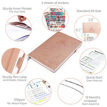 Load image into Gallery viewer, Clever Fox Budget Planner - Expense Tracker Notebook. Monthly Budgeting Journal, Finance Planner & Accounts Book to Take Control of Your Money. Undated - Start Anytime. A5 Size, Rose Gold Hardcover