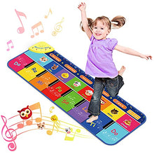 Load image into Gallery viewer, SAITCPRY Toddler Toys for 1-6 Year old Boys Girls, Piano Mat for Kids Gifts for 1-6 Year Old Boys Girls Musical Instruments for Toddlers Toys for 1-6 Year Old Girls Boys Christmas Xmas Gifts