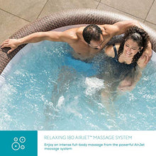 Load image into Gallery viewer, Lay-Z-Spa St Moritz Hot Tub, 180 AirJet Massage System Rattan Design Inflatable Spa with Freeze Shield Year Round Technology, 5-7 Person spa design interiors