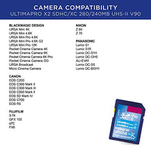 Load image into Gallery viewer, Integral 256GB UHS-II SD Card V90 Up to 300MBs Read and 265MBs Write Speed 1866X SDXC Professional High Speed Memory Card
