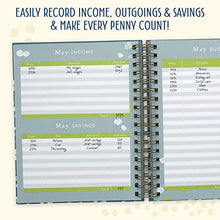 Load image into Gallery viewer, Boxclever Press Deluxe Budget Planner. Large Budget Book to Manage Personal Finance. Undated Budget Planner Organizer with Debt, Savings & Bill Trackers. Finance Planner with Pockets - 24 x 21.5cm