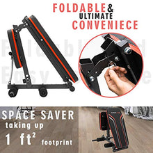 Load image into Gallery viewer, CITYSPORTS Weight Bench, Workout Bench for Home Gym, Adjustable Strength Training Benches for Full Body Workout, Multi-Purpose Foldable Gym Bench (S1-1)