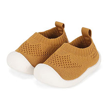 Load image into Gallery viewer, MK MATT KEELY Baby First Walking Shoes Boys Girls Soft Mesh Breathable Sneakers for Toddler Infant Yellow