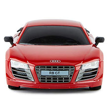 Load image into Gallery viewer, CMJ RC Cars AUDI R8 GT, Officially Licensed Remote Control Car with Working Lights, Radio Controlled RC Car Boys Girls Toys 1:24 scale, 2.4Ghz Race 10+ Cars Together (Red)