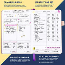 Load image into Gallery viewer, GoGirl Budget Planner – Monthly Financial Planner Organizer Budget Book. Expense Tracker Notebook Journal to Control Your Money. Undated – Start Any Time, 13.5x19cm, Lasts 1 Year – Turquoise