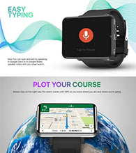 Load image into Gallery viewer, Sunsune 4G Smart Watch 2.86 Inch Screen Android 7.1 3GB+32GB 5MP Camera 2700mAh Battery Smartwatch for Men (Silver, 3GB+32GB)