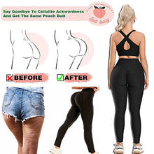 Load image into Gallery viewer, SEASUM Women's High Waisted Capris Yoga Pants Tummy Control Leggings Workout Running Butt Lift Tights, M,Angle-length