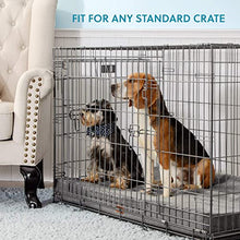 Load image into Gallery viewer, Bedsure Dog Crate Bed Large - Memory Foam Washable Dog Mattress, Orthopedic Flat Dog Bed with Removable Cover, Grey, 89x56x8cm