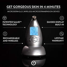 Load image into Gallery viewer, Microderm GLO Diamond Microdermabrasion Machine and Suction Tool - Clinical Micro Dermabrasion Kit for Anti Aging, Advanced Home Facial Treatment System, Blackhead Remover & Exfoliator For Acne Scars