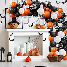 Load image into Gallery viewer, Halloween Balloons Party Decoration Halloween Balloon Arch kit Halloween Balloon Garland Halloween Decoration Set Bat Balloons Orange Balloon Black Balloon