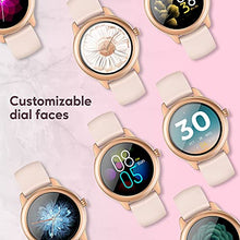 Load image into Gallery viewer, Smart Watch for Women, Full Touch Fitness Tracker Watch with Blood Oxygen, Blood Pressure, Heart Rate and Sleep Monitor, Message Notification, IP68 Waterproof Step Counter Watch for Android iphone