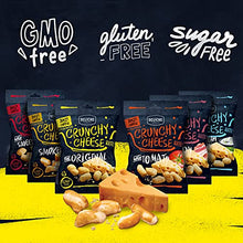 Load image into Gallery viewer, Crunchy Natural Gouda Cheese Crackers – 12 x 35g Bags, 6 Flavours Multipack - High Protein, Keto, Low Carb, Gluten Free Snack - Baked Natural Just Gouda Snacking Chips