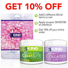 Load image into Gallery viewer, Professional Cellulite And Firming Cream By 5kind Innovative Hot Natural Cellulite Massager Cream Large Tub Great Value. Firms Your Skin And Reduces The Appearance Of Cellulite.Free Ebook-200ml Size