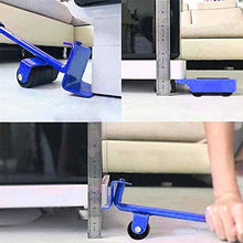 Load image into Gallery viewer, Y-nut Furniture Moving Roller Set Moving Device Portable Heavy Lifting Device Furniture Moving Device Mover Transport Set, 5 Pieces,Lifting Tool, Heavy Lifting and Gliding Lever System