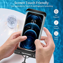 Load image into Gallery viewer, UNBREAKcable Waterproof Phone Case,2-Pack IPX8 Universal Waterproof Phone Pouch Dry Bag for iPhone 13 12 11 Pro Max XR X XS SE 2020 8 Plus Samsung S22 Ultra S21 S10 S9 Huawei P40 P20 Mate 40 up to 7"