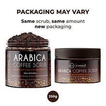 Load image into Gallery viewer, O Naturals Arabica Coffee Exfoliating Body Scrub Exfoliator - Anti Cellulite Dead Sea Salt Coffee Scrub For Face Body Legs & Foot Best Body Exfoliator & Cellulite Remover - Coffee Body Scrub