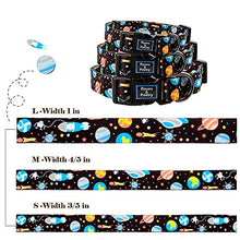 Load image into Gallery viewer, Roses&Poetry Dog Collar With Colourful Star Patterns,Adjustable Durable Puppy Collars for Small Medium Large Dogs(Star-L)